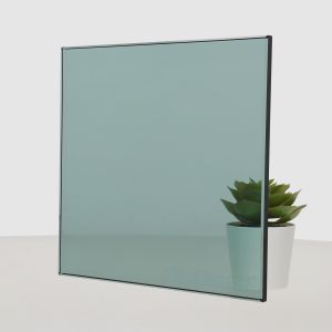 Installatie hardglas groen glas 10 mm