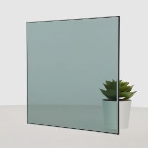 Installatie hardglas groen glas 8 mm
